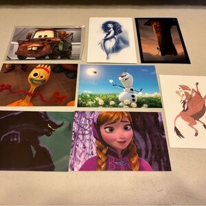 Disney Character Art Prints - Multicolor Collection. Lot